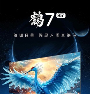 蹲618雷鸟鹤7 Miniled 85寸（24款）：性价比之王！