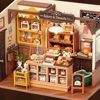 面包店 DIY 手工小屋：打造属于你的迷你梦想家园