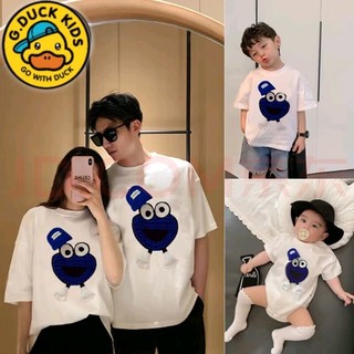 我们这一家！G. DUCKKIDS婴儿爬服亲子装夏