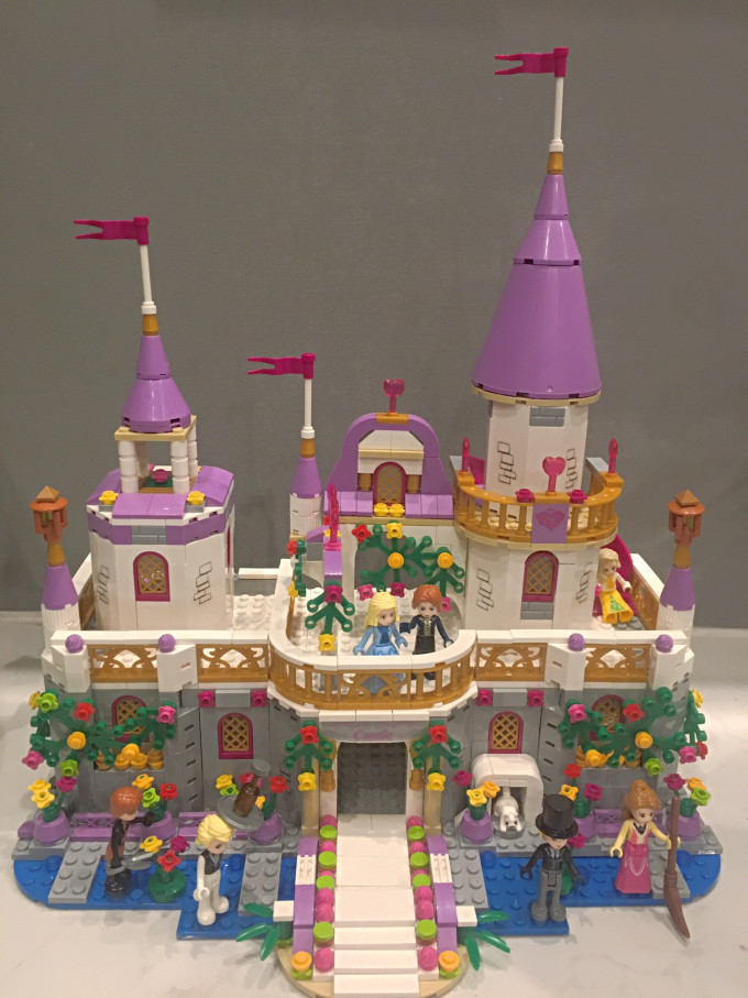 兼容乐高积木玩具女生版公主别墅城堡