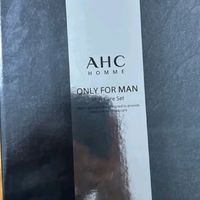 AHC 男士套装男士护肤品礼盒洗面奶洁水乳补水保湿学生男女士 AHC男士水乳三件套