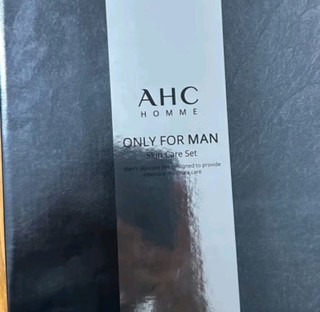 AHC 男士套装男士护肤品礼盒洗面奶洁水乳补水保湿学生男女士 AHC男士水乳三件套