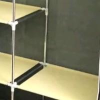 美家星简易衣柜：打造稳固实用的卧室储物空间