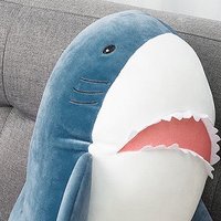 MINISO名创优品鲨鱼玩偶：性价比之选，品质与颜值并存