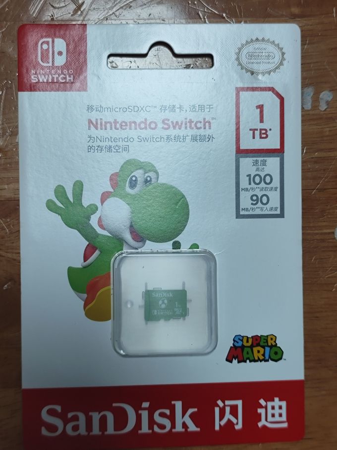 闪迪(sandisk)1tb tf(microsd)内存卡评测:存储容量大,读写速度快