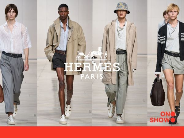 低调奢华，爱马仕Hermès 2024春夏男装系列 / 巴黎时装周