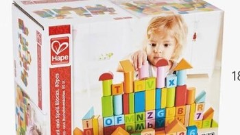 Hape儿童数字字母积木玩具：启蒙智慧，乐趣无穷