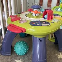 Babycare多面功能游戏音乐发声玩具学习小桌子