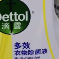 滴露（Dettol）多效衣物除菌液阳光柠檬 2.5L：衣物护理的贴心之选