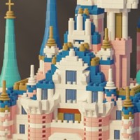 1000多粒的城堡积木，你喜欢吗？