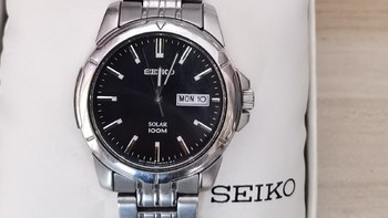 SEIKO精工太阳能腕表，我的第一块手表