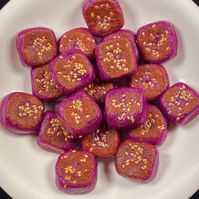 糯叽叽三紫薯小甜品