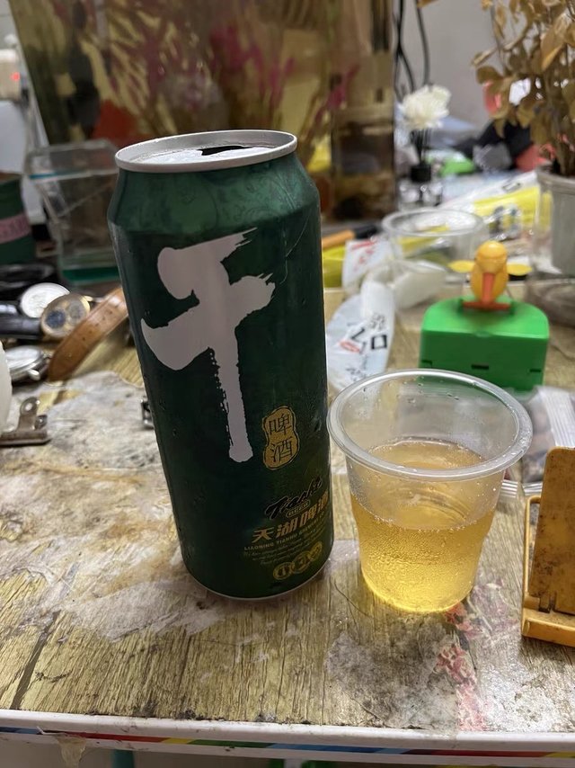 天湖干啤