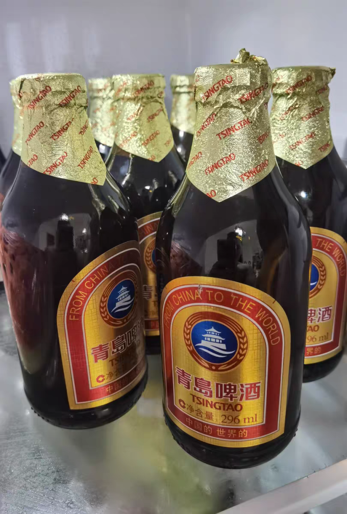 青岛啤酒小棕金,低温酿造,口感更醇正!