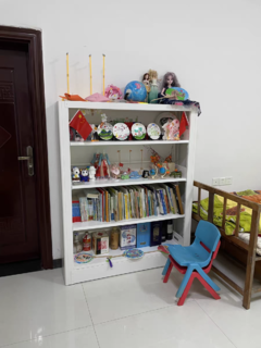 客厅钢制图书馆书架家用落地置物架儿童绘本架多层书柜靠墙收纳架