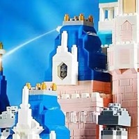 点亮梦幻之光：迪士尼城堡积木女孩系列成年拼图儿童益智拼装玩具