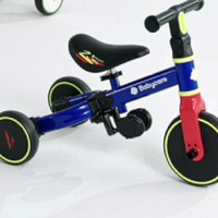 Babycare 儿童三轮车平衡车脚踏车：奥里安蓝，孩子的梦幻骑行伙伴