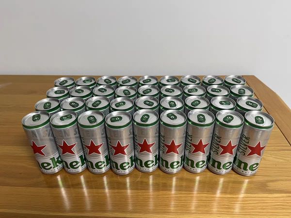 Heineken/喜力啤酒 500ml*20罐 经典拉罐 
