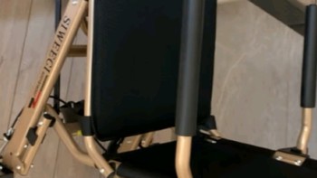 SIWEECI 轮椅轻便折叠免充气胎加固铝合金老年残疾人孕妇手动轮椅车SYIVI00-ZB-L-3 8英寸后轮