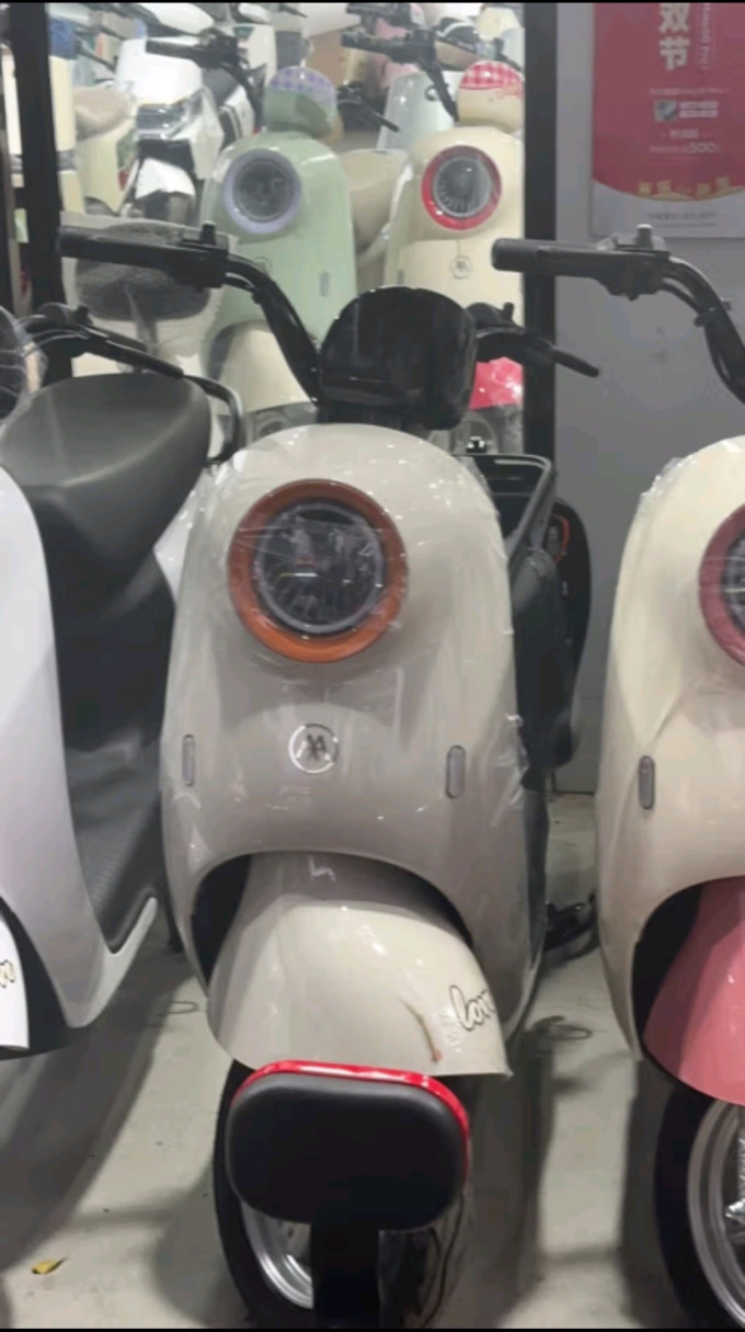 爱玛(aima)爱朵系列新国标时尚铅酸成人电动自行车晒物笔记