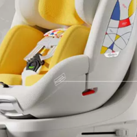 qborn小海豚pro小米安全座椅大白熊儿童新生婴儿0-4-12岁汽车载