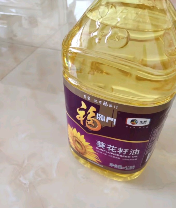 福临门 食用油 葵花籽油4.5l 中粮出品