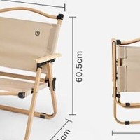 京东京造户外折叠椅：克米特椅，打造便捷舒适的露营
