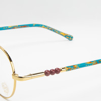 金上瓦雀珠宝眼镜：古典与现代的融合之美