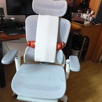 永艺撑腰椅Flow360人体工学椅子到货 来自一个做过腰椎手术的评价