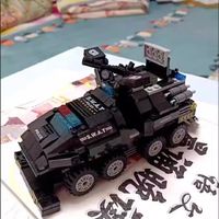 儿童积木装甲车坦克系列男孩子拼装玩具2024新款男生生日礼物乐高
