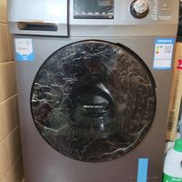 海尔滚筒洗衣机全自动单洗 超薄家用 10公斤大容量【EG100MATE2S】一级能效 以旧换新