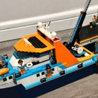 乐高（LEGO）积木拼装城市系列60368 极地巨轮7岁+男孩儿童玩具生日礼物