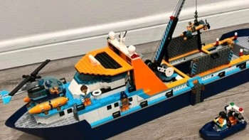 乐高（LEGO）积木拼装城市系列60368 极地巨轮7岁+男孩儿童玩具生日礼物