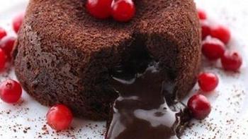 巧克力控的挚爱！巧克力熔岩蛋糕教程