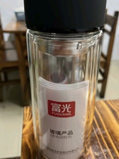 富光男双层玻璃杯