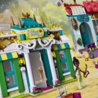 探索奇幻世界：乐高迪士尼公主大集市，女孩的梦幻生日礼物