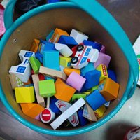 铭塔200粒建筑师积木：激发孩子创造力的木质玩具之选