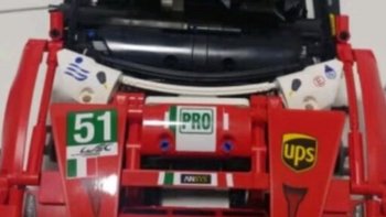 乐高积木玩具 机械组赛车 42125法拉利跑车评测