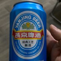 燕京啤酒 蓝听11度清爽拉格啤酒330ml*24听