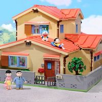 哆啦A梦周边野比大雄的家模型房子