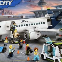 乐高城市系列60367客运飞机，翱翔天际的梦幻之旅！🛫