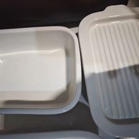 蒸锅专用碗蒸盘陶瓷烤盘烤箱沥油盘芝士焗饭盘微波炉专用白色盘子