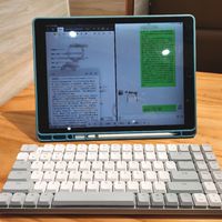 给初代iPad pro 12.9配了个便携机械键盘