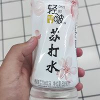 统一 轻啵 桃花味苏打水 无糖饮料 500ml