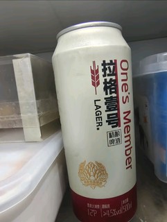 1号会员店拉格壹号 全麦精酿黄啤酒500ml*24罐/整箱装 露营烧烤野餐