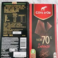 克特多金象巧克力70%可可黑巧克力