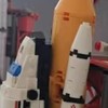 航天飞机儿童火箭仿真模型积木拼装动脑益智宇宙飞船玩具生日礼物