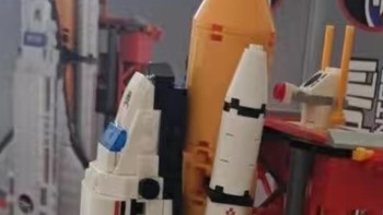 航天飞机儿童火箭仿真模型积木拼装动脑益智宇宙飞船玩具生日礼物