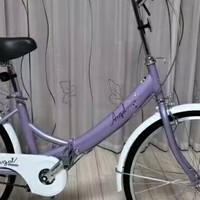 魅力紫"折叠自行车，城市复古风的新宠儿！