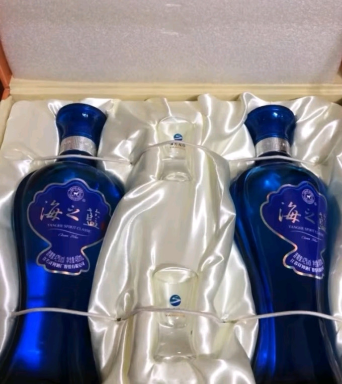 洋河海之蓝绵柔浓香型白酒